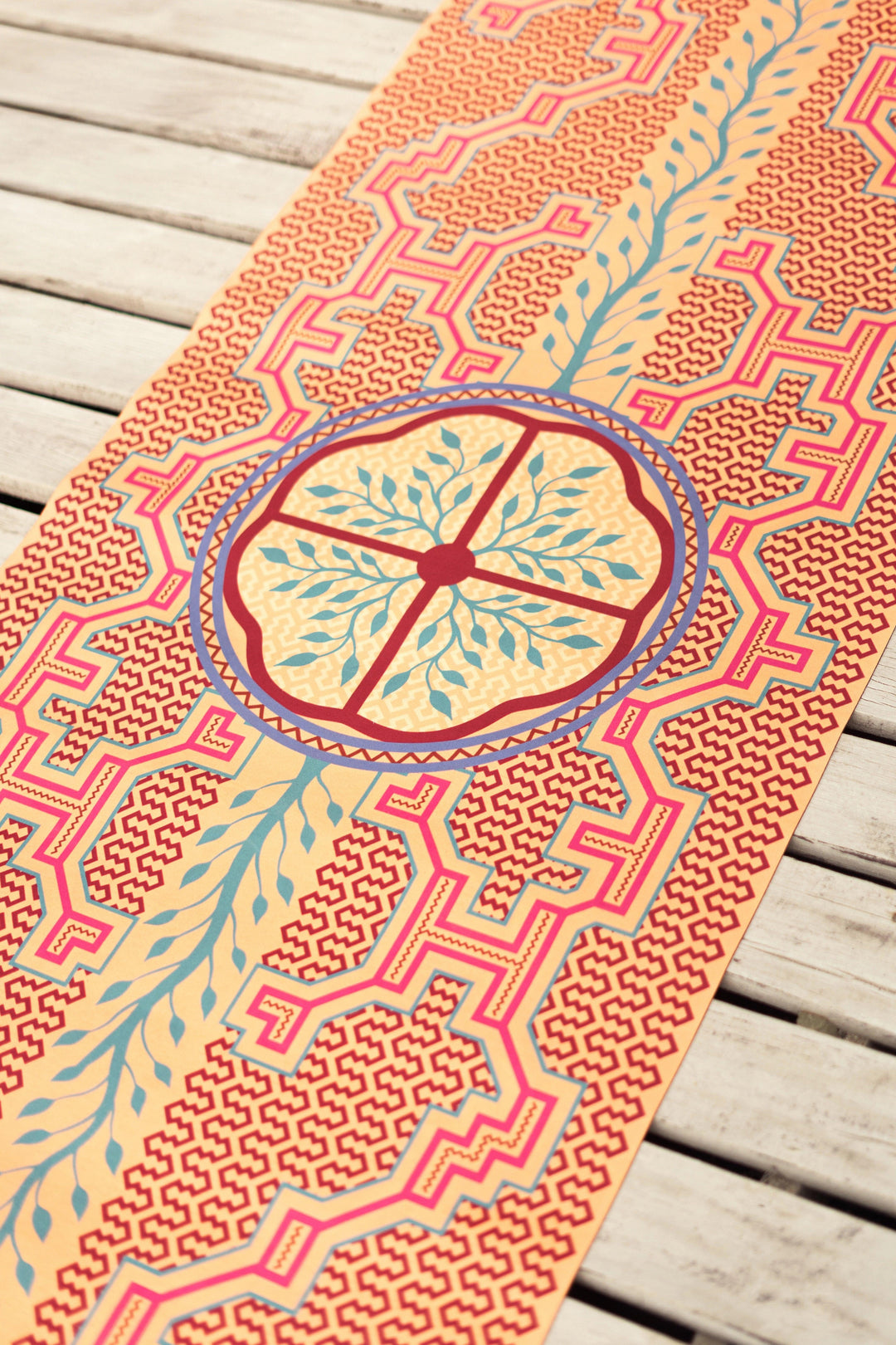 ECO YOGA MAT - AYA HEARTS - VARII - STANDARD - Inhala Soulwear